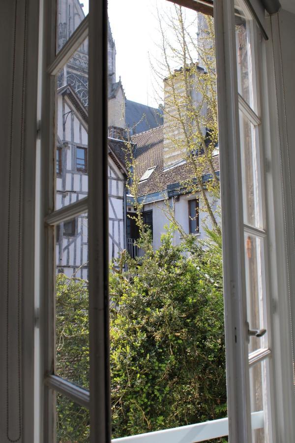 Ferienwohnung L'Oiseau De La Cathedrale - Calme - Jardin - Wifi Troyes Exterior foto